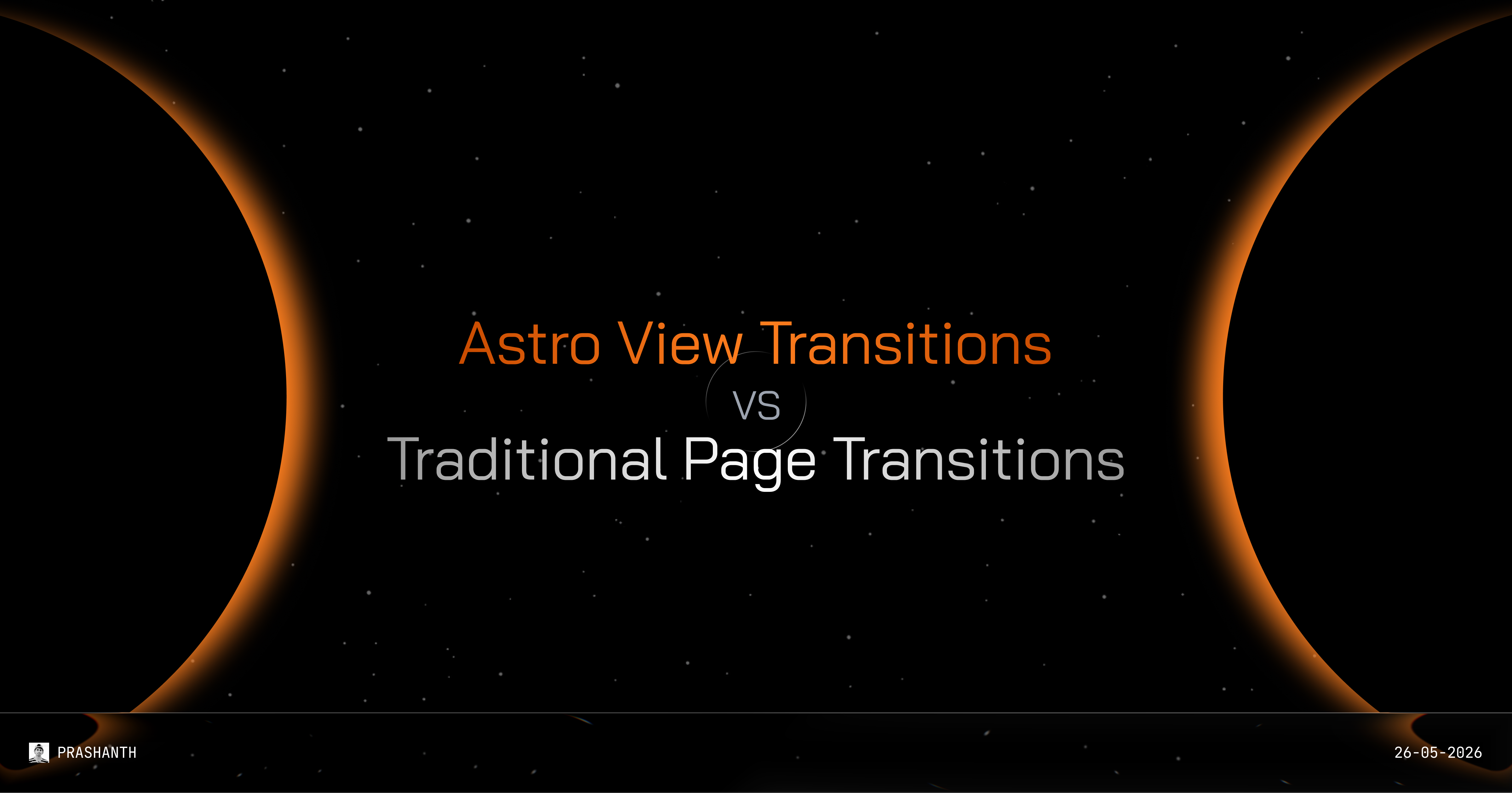 Astro View Transitions cover